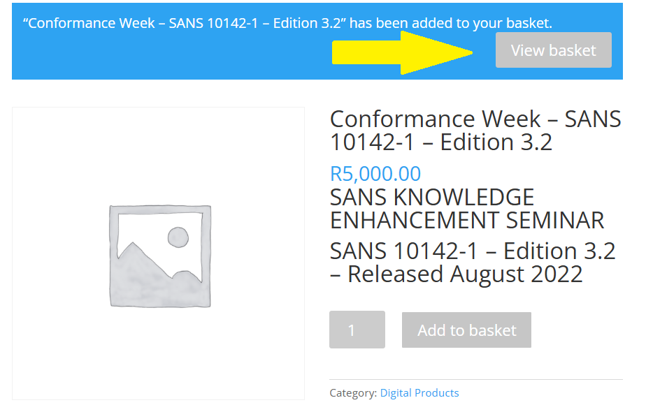 Checkout Page Screenshot